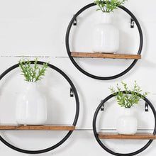 Load image into Gallery viewer, Round Wall Shelves