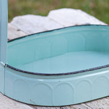 Load image into Gallery viewer, Two-Tiered Seafoam Oval Tray