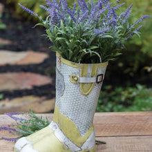Load image into Gallery viewer, Honeycomb Metal Rainboot Planter