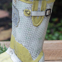 Load image into Gallery viewer, Honeycomb Metal Rainboot Planter