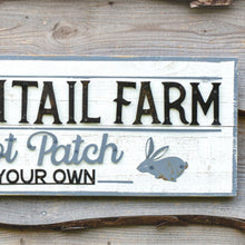 Load image into Gallery viewer, Cottontail Farm Wood Wall Sign