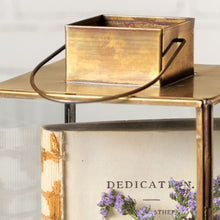 Load image into Gallery viewer, Large Antique Brass Hayworth Lantern