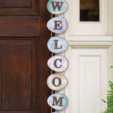 Load image into Gallery viewer, Welcome Easter Egg Wall Hanger