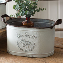 Load image into Gallery viewer, Bee Happy Oval Buckets