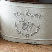 Load image into Gallery viewer, Bee Happy Oval Buckets