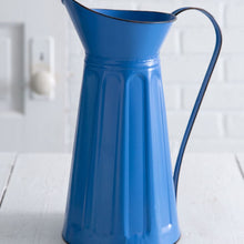 Load image into Gallery viewer, Bright Blue Slender Pitcher