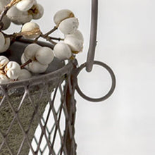 Load image into Gallery viewer, Hanging Pot With Wire Basket