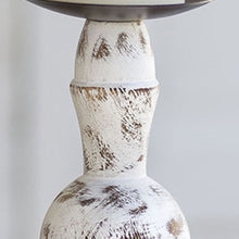 Load image into Gallery viewer, Square Base Wood Pillar Candle Holder