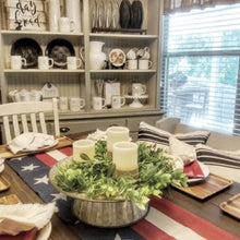 Load image into Gallery viewer, Red White & Blue Table Runner