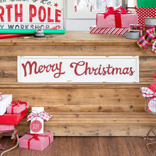 Load image into Gallery viewer, Corrugated Metal Merry Christmas Sign