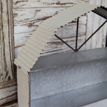 Load image into Gallery viewer, Metal Barn Wall Shelf