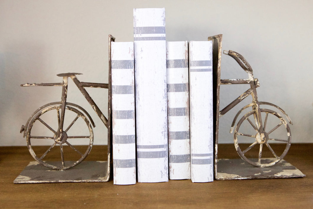 Vintage Style Bicycle Bookends