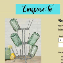 Load image into Gallery viewer, Coffee Mug or Wine Bottle Dryer Tree