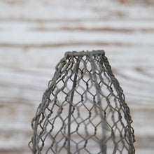 Load image into Gallery viewer, Chicken Wire Cloche With Jute