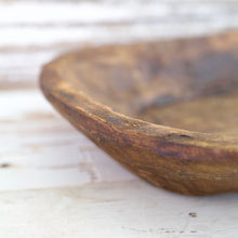 Load image into Gallery viewer, Dark Distressed Dough Bowl