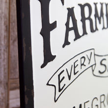 Load image into Gallery viewer, Farmers Market Sign With Strawberry