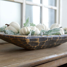 Load image into Gallery viewer, Farmhouse Style White or Gray Dough Bowl