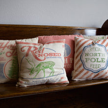Load image into Gallery viewer, Vintage Style Holiday Pillows