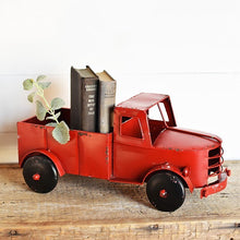 Load image into Gallery viewer, Vintage Red Truck