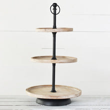 Load image into Gallery viewer, Modern Farmhouse Three Tier Tray