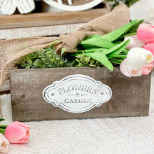 Load image into Gallery viewer, Flowers & Garden Wooden Boxes