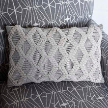 Load image into Gallery viewer, Neutral Diamond Pillow