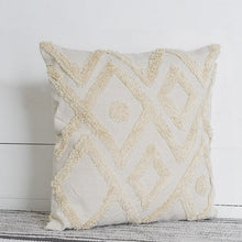 Load image into Gallery viewer, Double Diamond Pattern Pillow