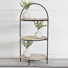 Load image into Gallery viewer, Modern Farmhouse Three Tier Wooden Riser