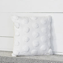 Load image into Gallery viewer, White Dot Accent Pillow