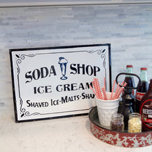Load image into Gallery viewer, Soda Shop Sign
