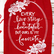 Load image into Gallery viewer, Red Love Themed Kitchen Towel Sets