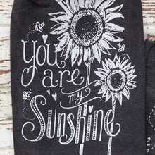 Load image into Gallery viewer, Rustic Black And White Spring & Summer Towel Set