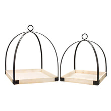 Load image into Gallery viewer, Modern Farmhouse Dome Frame Lanterns