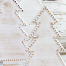 Load image into Gallery viewer, White Wooden Christmas Tree Set