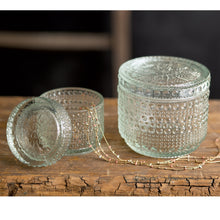 Load image into Gallery viewer, Decorative Glass Jar Set
