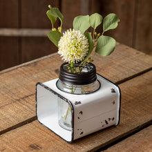 Load image into Gallery viewer, Mason Jar Flower Frog with Caddy
