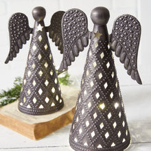 Load image into Gallery viewer, Pressed Tin Tabletop Angel Set
