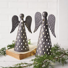 Load image into Gallery viewer, Pressed Tin Tabletop Angel Set
