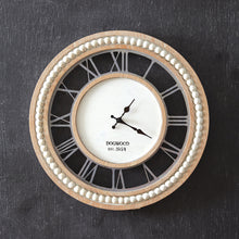 Load image into Gallery viewer, Large Dogwood Wall Clock
