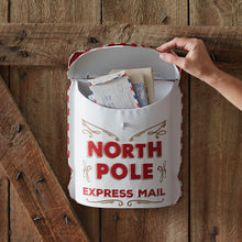 Load image into Gallery viewer, North Pole Express Mail Hanging Mailbox
