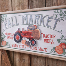 Load image into Gallery viewer, Fall Market Wall Sign
