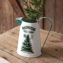 Load image into Gallery viewer, Christmas Tree Farm Pitcher

