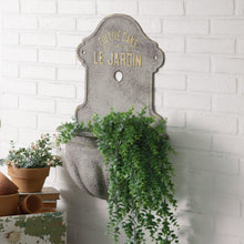 Load image into Gallery viewer, Château Cascade Wall Water Fountain Planter
