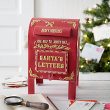 Load image into Gallery viewer, Tabletop Santa&#39;s Letters Box
