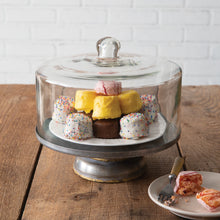 Load image into Gallery viewer, Traditional Dessert Cloche with Stand
