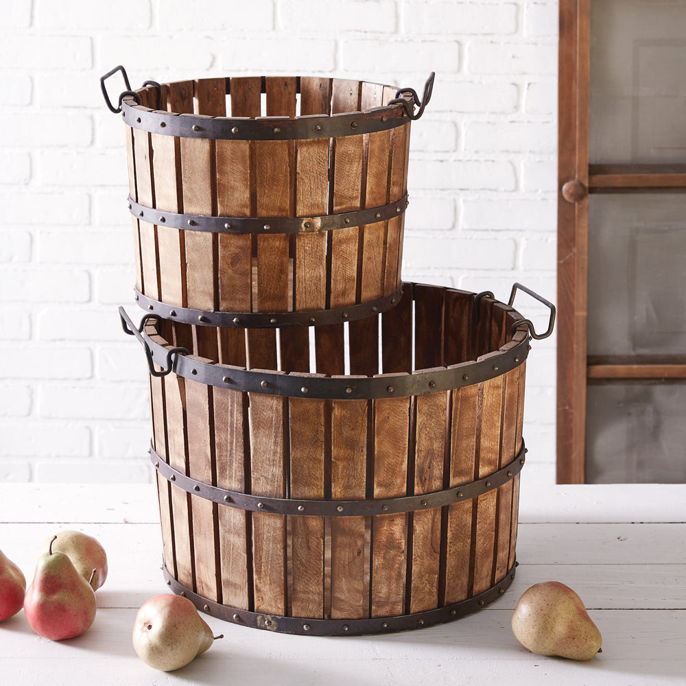 Cider Press Basket Set