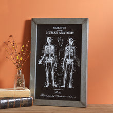 Load image into Gallery viewer, Human Anatomy Halloween Sign
