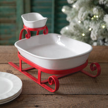 Load image into Gallery viewer, Holiday Sled Party Platter
