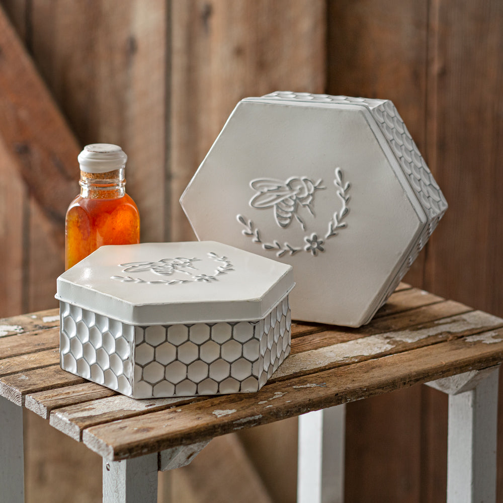 Honeycomb Bee Boxes