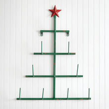 Load image into Gallery viewer, Christmas Tree Bottle Dryer Wall Rack
